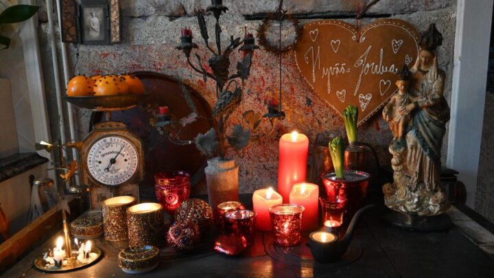 Jul i Lovisa Historiska Hus.