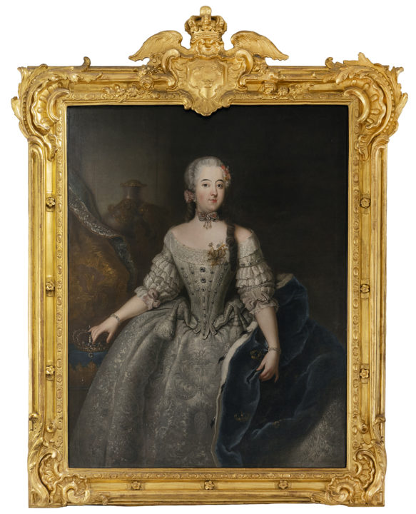 1700 -luvun maalaus naisesta 