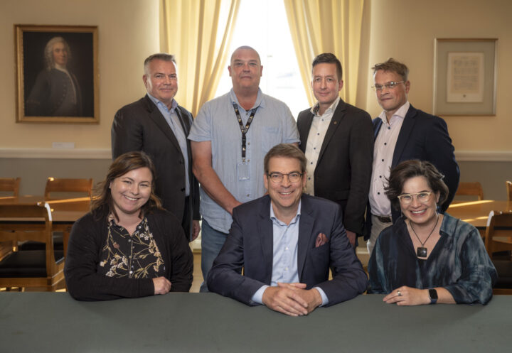 Lovisa stads ledningsgrupp.