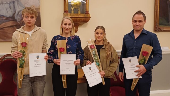 Årets idrottare i Lovisa 2025.