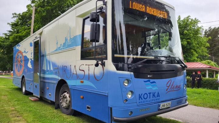 Loviisan kirjastoauto